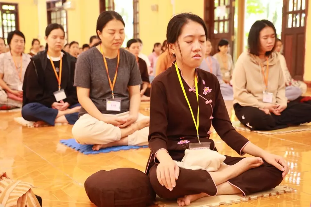 Biên Hòa: Thiền viện Phước Sơn khai mạc khóa tu học thiền vipassana đầu xuân và an vị Phật