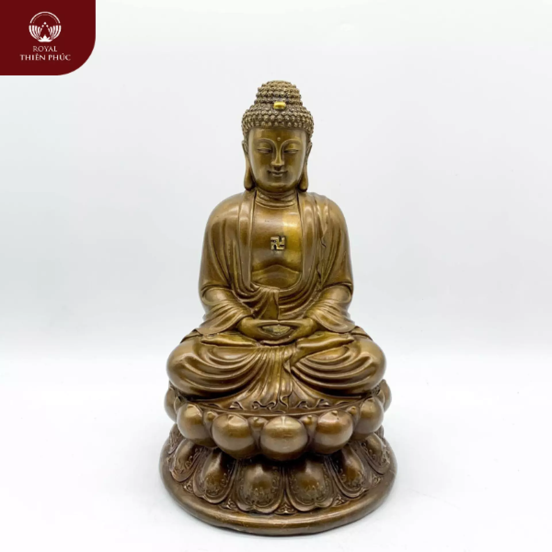 Tượng Phật A Di Đà bằng đồng vàng