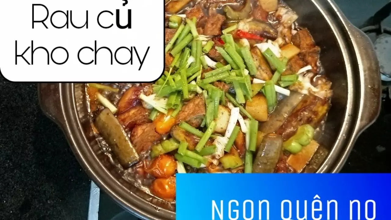 Khổ qua kho thập cẩm