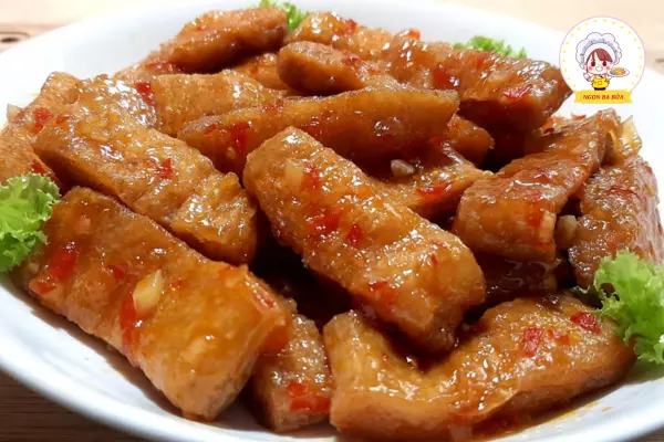 Sườn non chay rim chua ngọt - Ngon Ba Bữa