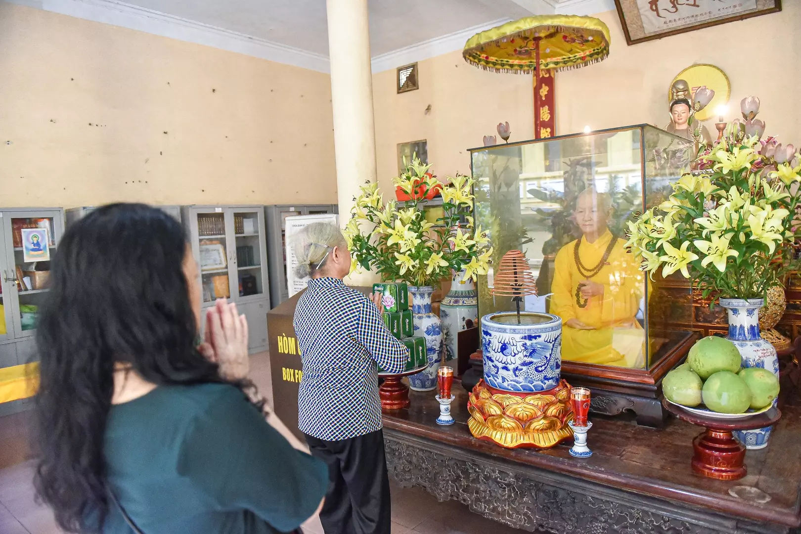 Bức tượng giống “người thật”, từng bị đòi xem hộ chiếu ở ngôi chùa 600 tuổi - 2