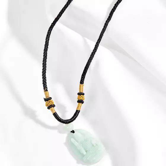 Phật Bản Mệnh Bất Động Minh Vương Ngọc Jade