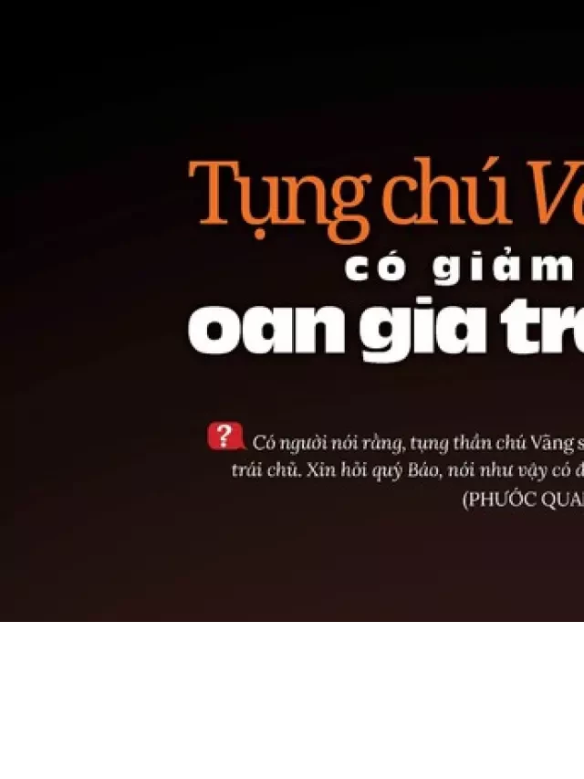   Tụng chú Vãng sinh có giảm bớt oan gia trái chủ?