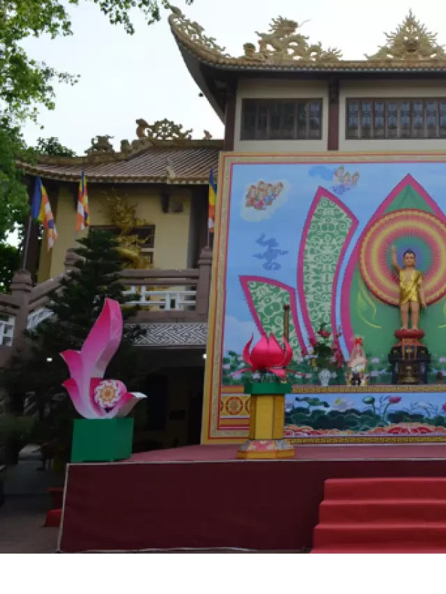   Đà Nẵng: Rực rỡ hình ảnh kỷ niệm Lễ Phật Đản PL. 2565 - DL. 2021 tại các chùa trên địa bàn thành phố