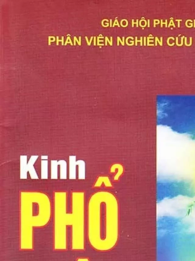   Cách tụng niệm và ý nghĩa của Kinh Phổ Môn