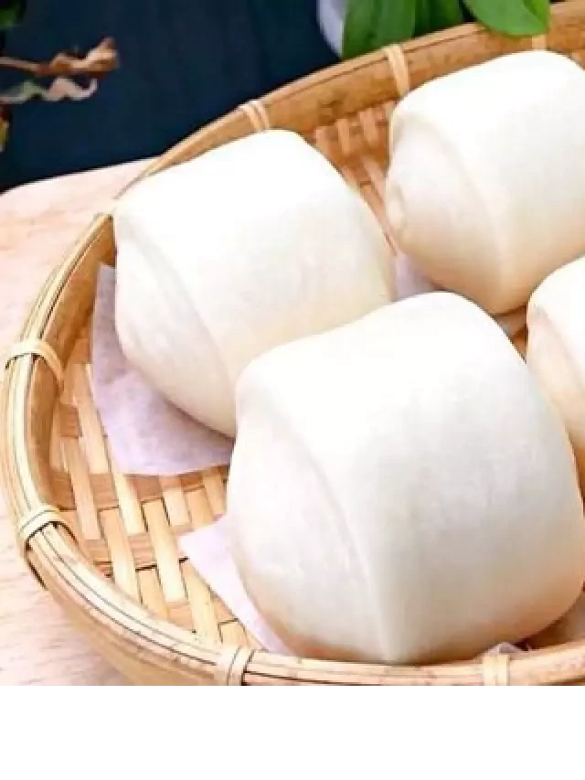   Hướng dẫn làm bánh bao không nhân bằng bột bánh bao tại nhà