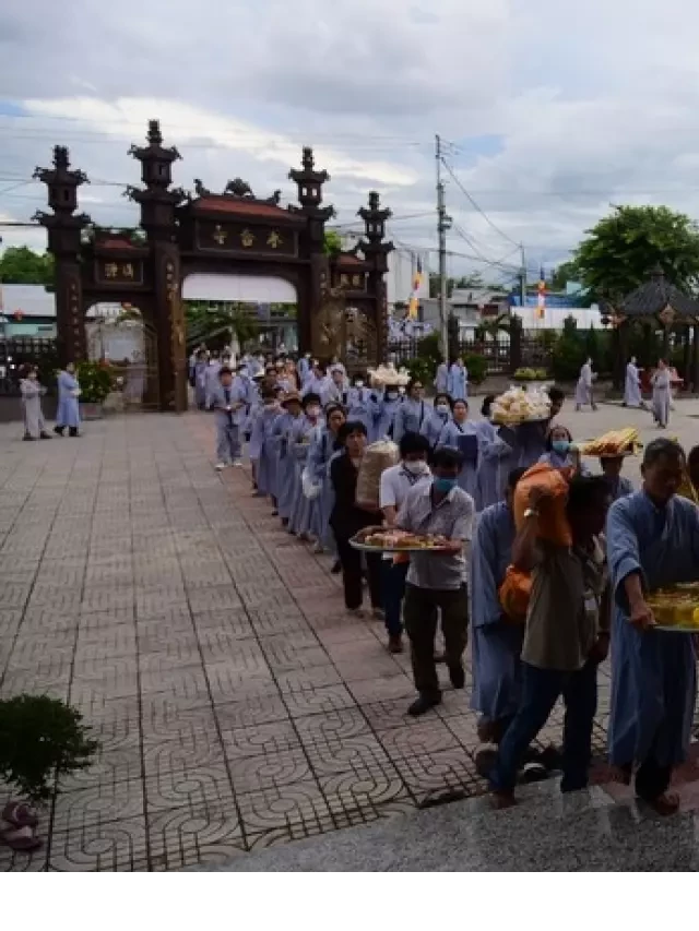   Nét Đẹp Cúng Dường Trường Hạ: Hành Trình Tịnh Tâm Cùng Phật Tử