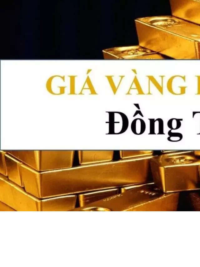   Giá vàng hôm nay tại Đồng Tháp 11/02/2024 chi tiết nhất