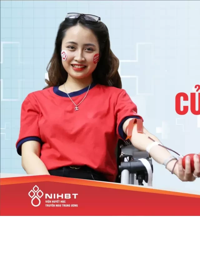   Lợi ích đáng kinh ngạc của việc hiến máu