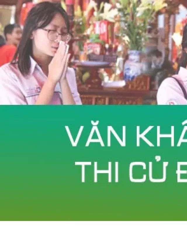   Mẫu văn khấn cầu thi cử đỗ đạt THPT Quốc Gia 2019