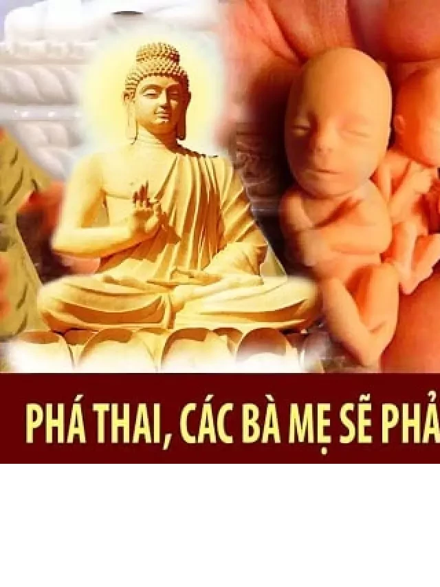   Quan điểm Phật giáo về phá thai và cách chuyển nghiệp