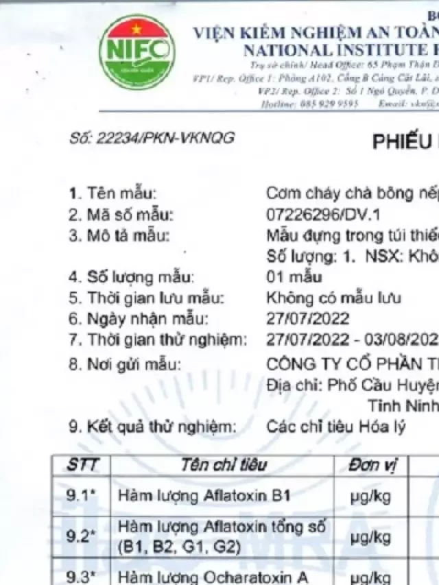   Địa chỉ mua cơm cháy ngon ở Nam Định