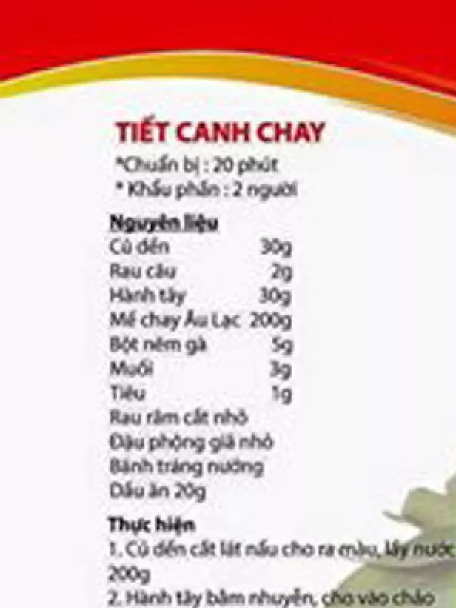   Tiết canh chay: Món chay gây sốt trong ngày Rằm