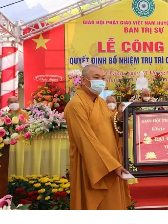   TP.HCM: Pháp Minh Temple's Abbot Appointment Ceremony