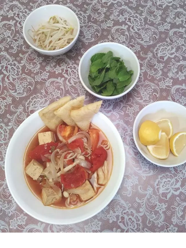   Vegan Bún Riêu Chay - Mì Ngon Khoai Khẩu