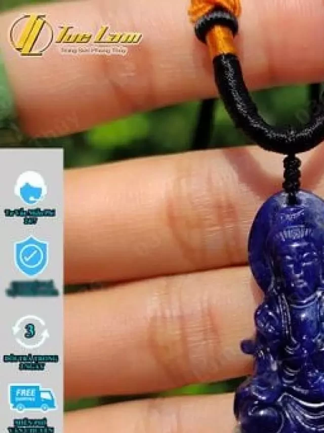   Dây Chuyền Phật Bà Quan Âm Bồ Tát Đá Sodalite: Hợp Mệnh Thủy Mộc, Mang Lại Bình An May Mắn - Tìm Hiểu Sản Phẩm Tại Tuệ Lâm