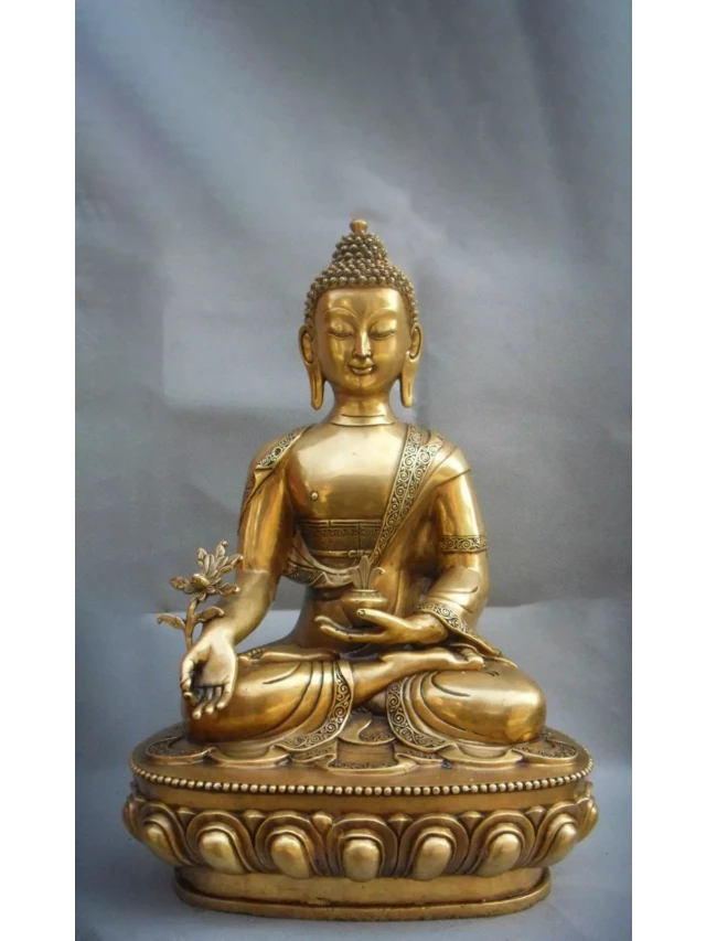   Bức Tranh Phật Dược Sư: Sắc Màu Tinh Tế và Sự Sâu Lắng